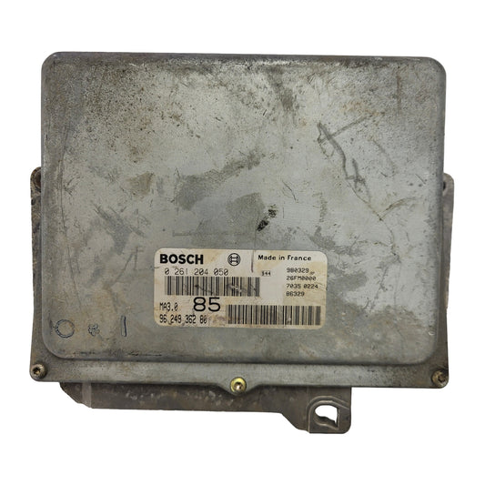 PEUGEOT 106 CITROEN AX 1.0 ECU / 0261204050 / 9624936280 / MA3.0 / BOSCH