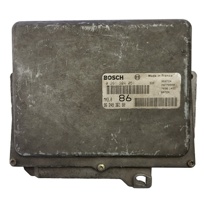 PEUGEOT 106 CITROEN AX 1.0 ECU / 0261204051 / 9624936180 / MA3.0 / BOSCH