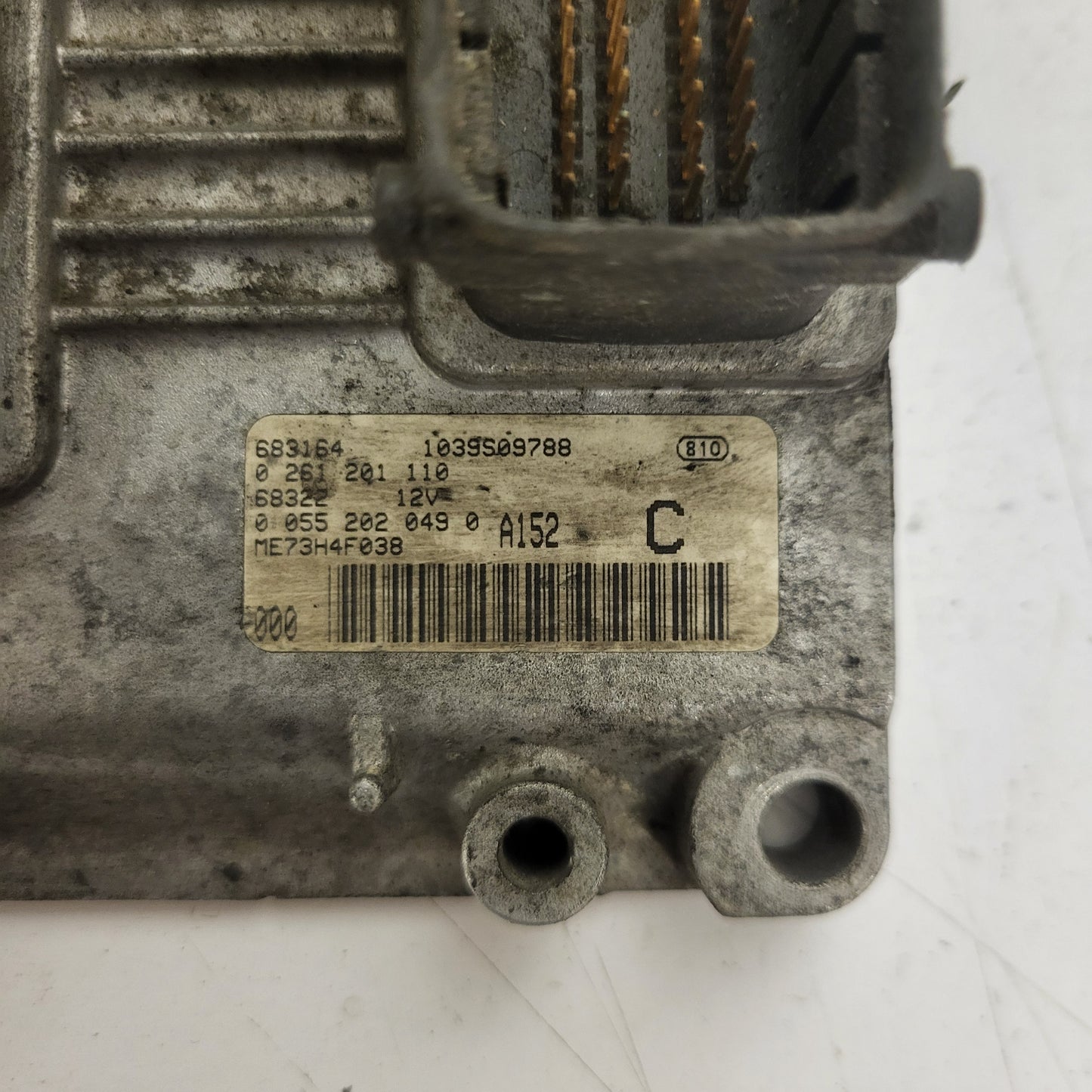 FIAT IDEA LANCIA MUSA ECU / 0261201110 / 00552020490 / A152 / BOSCH