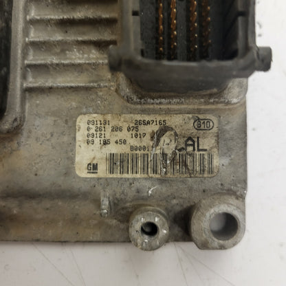 Opel Corsa ECU / 0261206075 / 09185450 /  BOSCH
