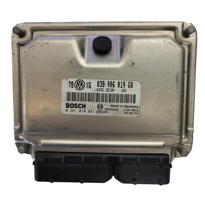 VW PASSAT ECU / 038906019GQ / 0281010941 / EDC15P+ / BOSCH
