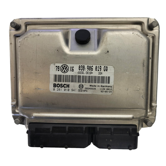 VW PASSAT ECU / 038906019GQ / 0281010941 / EDC15P+ / BOSCH