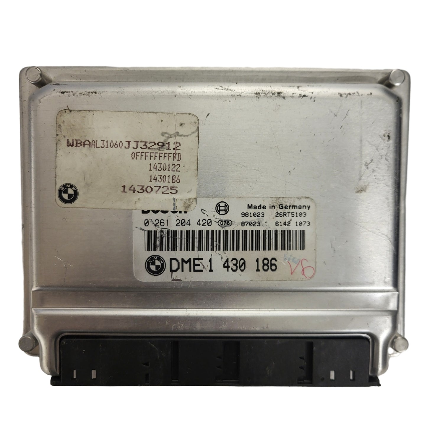 BMW E46 ECU / 0261204420 / DME1430186 / 1430186 / BOSCH