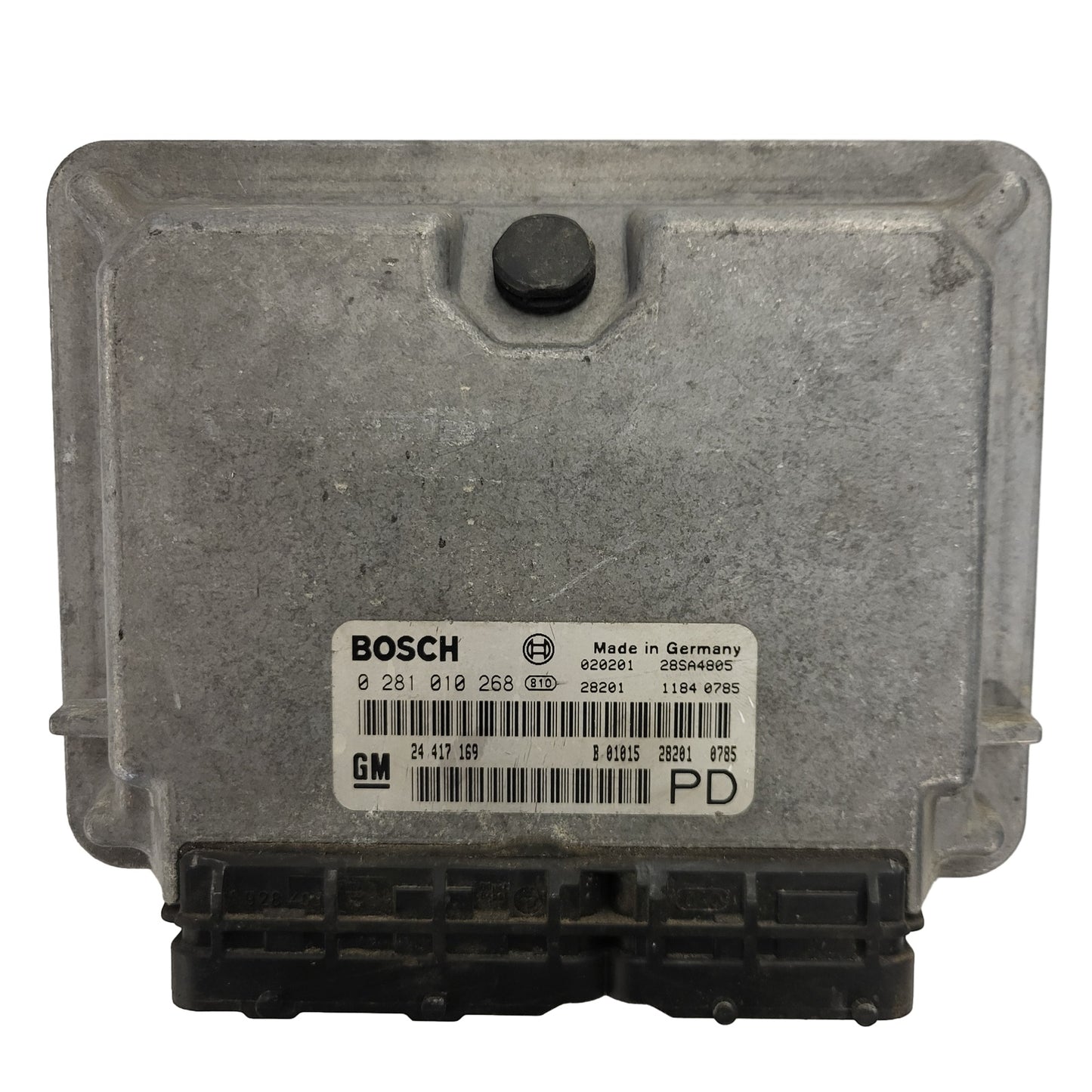 Opel Zafira 2.0 ECU / 0281010268 / 24417169 / BOSCH