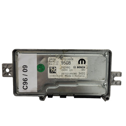 FIAT ALFA MODULE ECU / NRCS2 / 670219508 / 19224BQ / SW R2.21 / HW C1.0D / BOSCH MOPAR