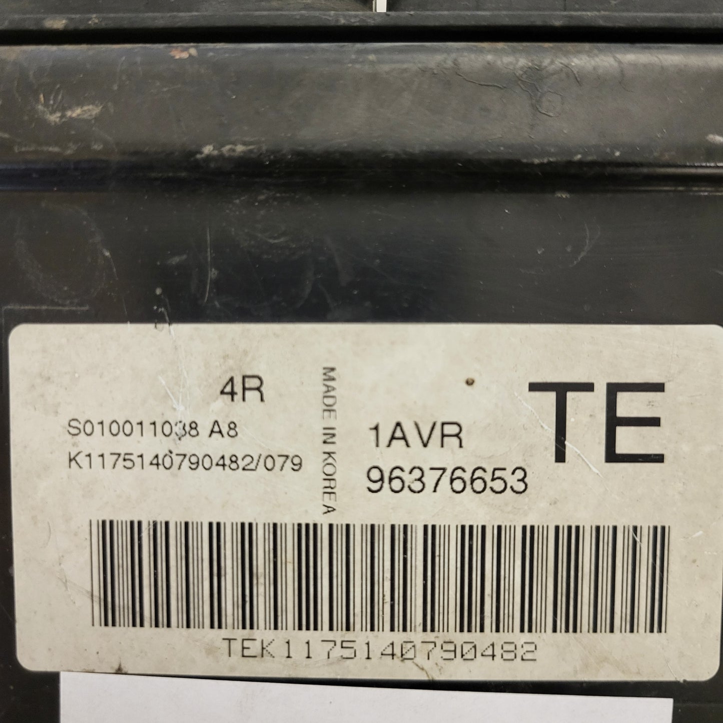 DAEWOO KALOS ECU / 96376653 / S010011038 A8 / 1AVR