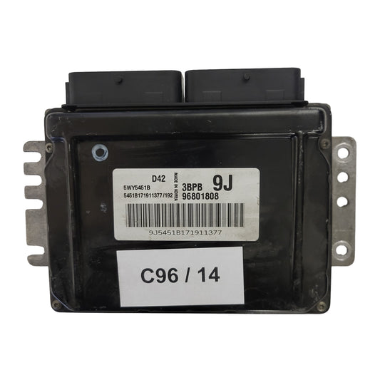 CHEVROLET MATIZ ECU / 96801808 / 5WY5451B / 3BPB / 9J / D42 / DAEWOO