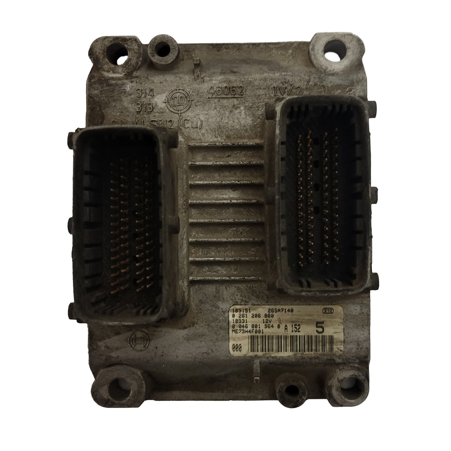 FIAT PUNTO ECU / 0261206980 / 00468019640 / A152 / BOSCH