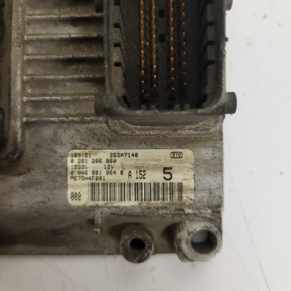 FIAT PUNTO ECU / 0261206980 / 00468019640 / A152 / BOSCH