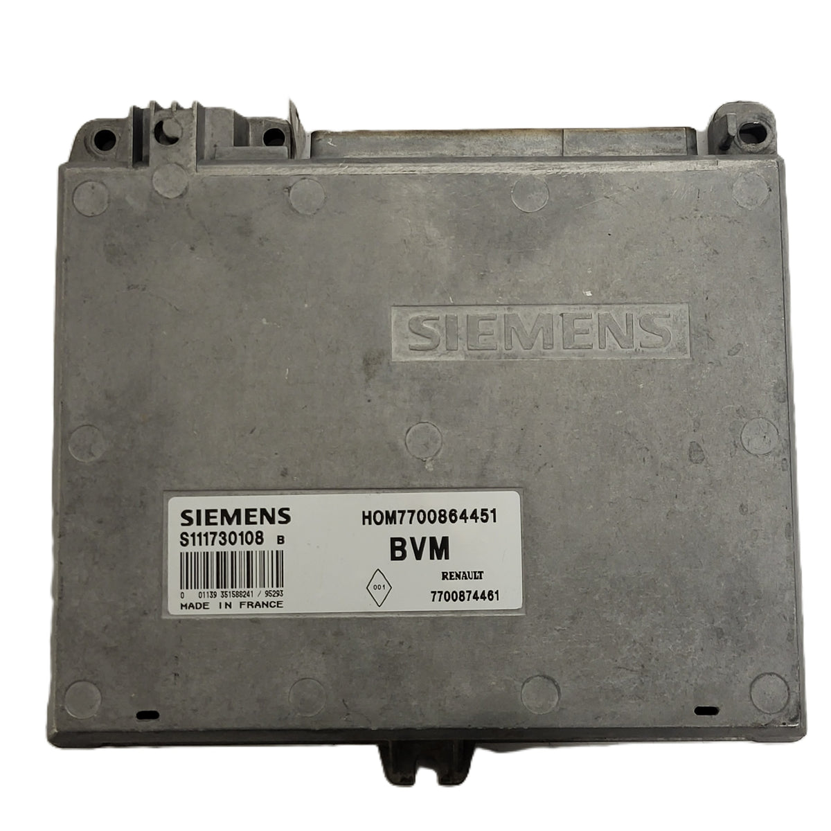 Renault ECU / S111730108B / HOM7700864451 / 7700874461 / S111730108 / SIEMENS - D01-05 - 1
