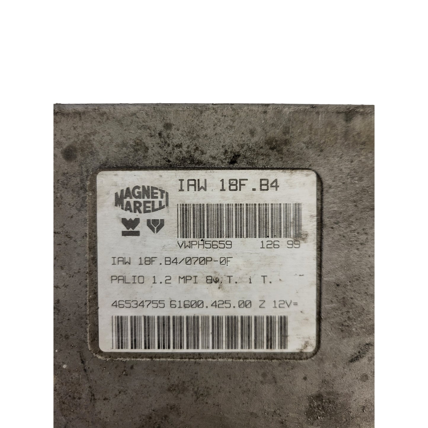 Fiat Palio 1.2 ECU / 46534755 / IAW 18F.B4 / 61600.425.00 / MAGNETI MARELLI