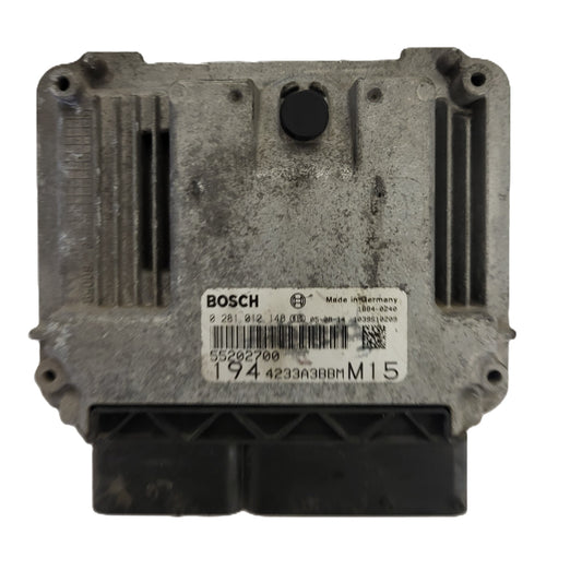 FIAT CROMA ECU / 0281012148 / 55202700 / BOSCH