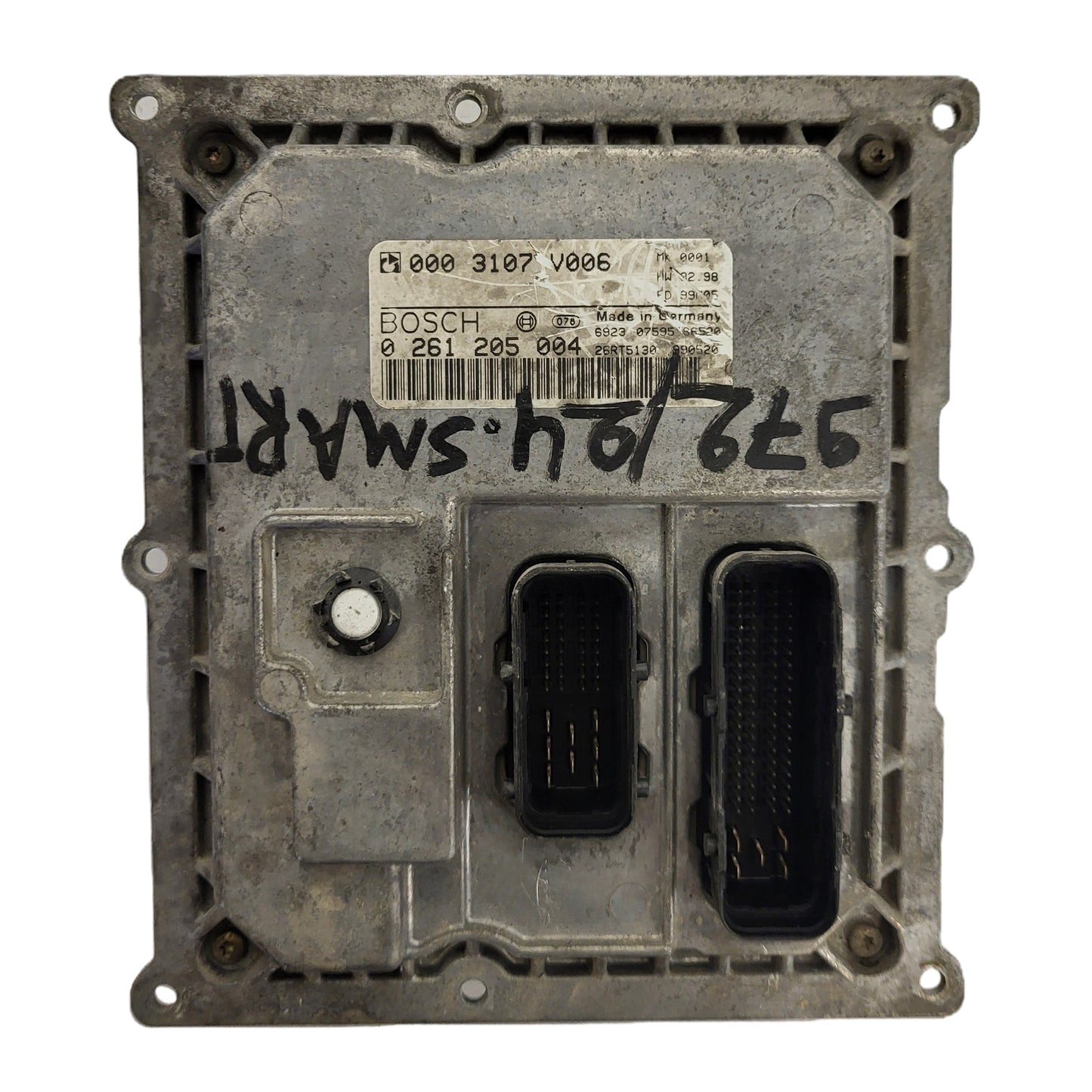 SMART FORTWO ECU / 0261205004 / 0003107V006 / HW 32.98 / BOSCH