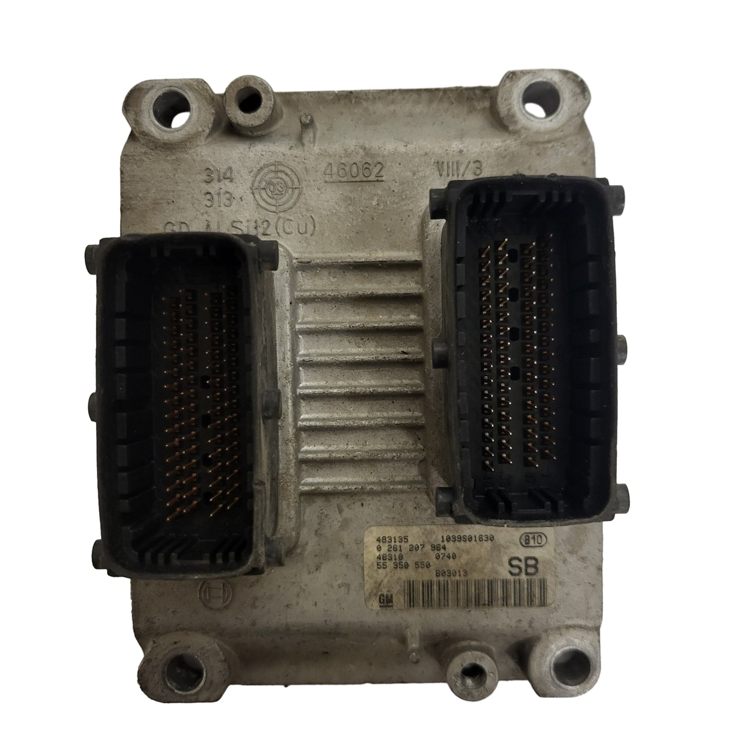 Opel AGILA ECU / 0261207964 / 55350550 / SB