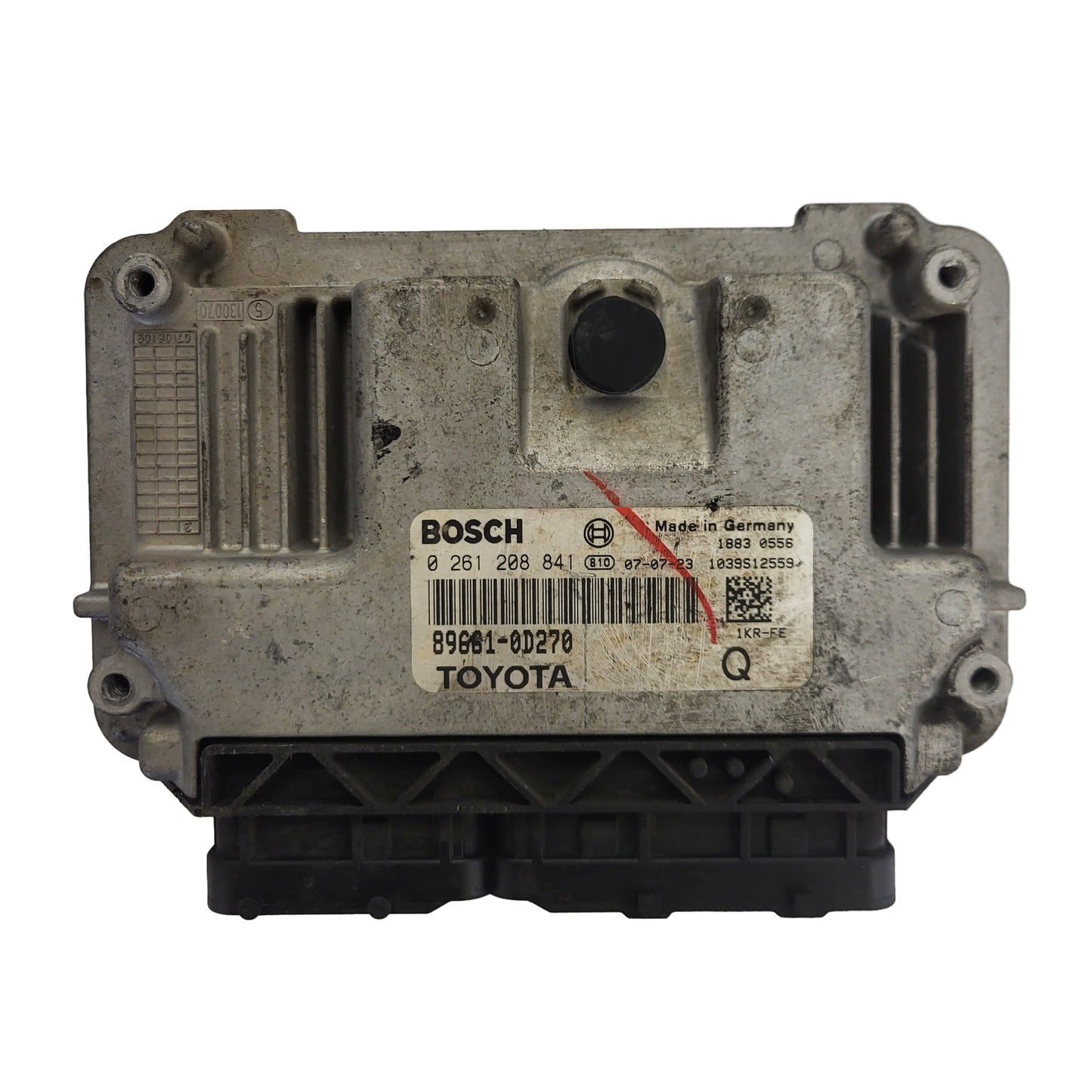 TOYOTA YARIS 1KR-FE ECU / 0261208841 / 89661-0D270 / BOSCH
