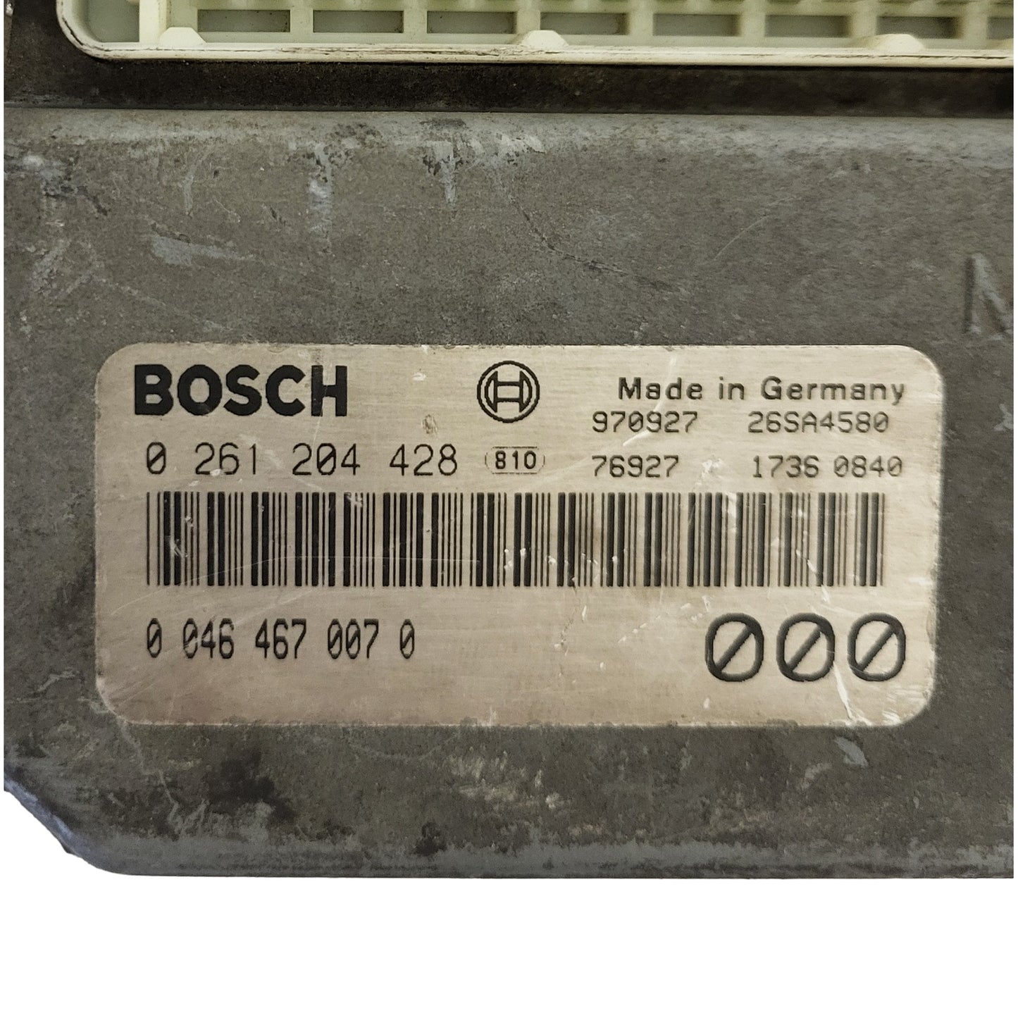 LANCIA Y DELTA ECU / 0261204428 / 00464670070 / BOSCH