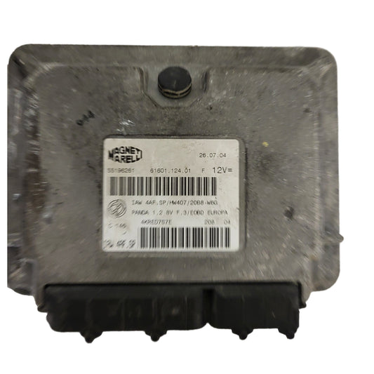 FIAT PANDA 1.2 ECU / 55196261 / IAW 4AF.SP / HW407 / MAGNETI MARELLI