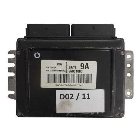 CHEVROLET MATIZ ECU / 96801800 / 5WY5407A / 1BOT / 9A / D32