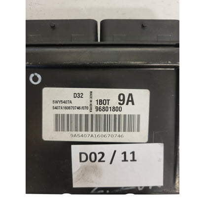 CHEVROLET MATIZ ECU / 96801800 / 5WY5407A / 1BOT / 9A / D32