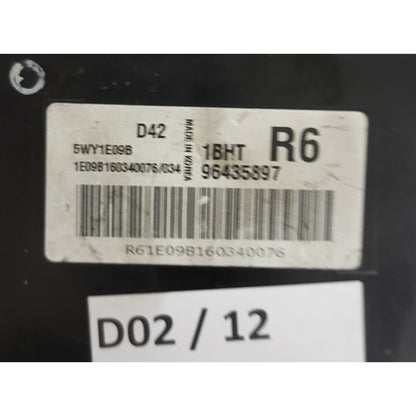 CHEVROLET DAEWOO TACUMA ECU / 96435897 / 5WY1E09B / 1BHT / D42