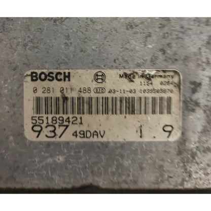 ALFA 147 1.9 ECU / 0281011488 / 55189421 / BOSCH