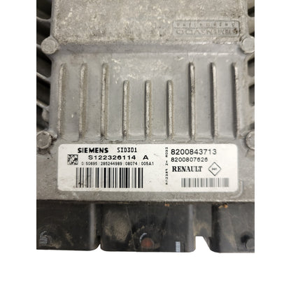 RENAULT MEGANE ECU / S122326114A / S122326114 / 8200843713 / 8200807626
