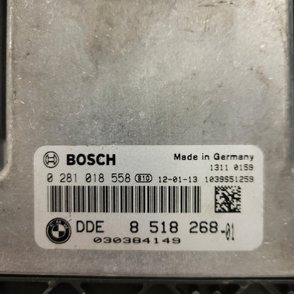 BMW 3 ECU / 0281018558 / DDE 8518268 / BOSCH