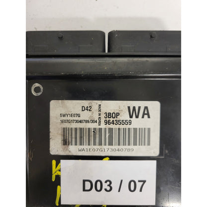 DAEWOO AVEO KALOS ECU / 96435559 / 5WY1E07G / 3BOP / WA / KEMSCO