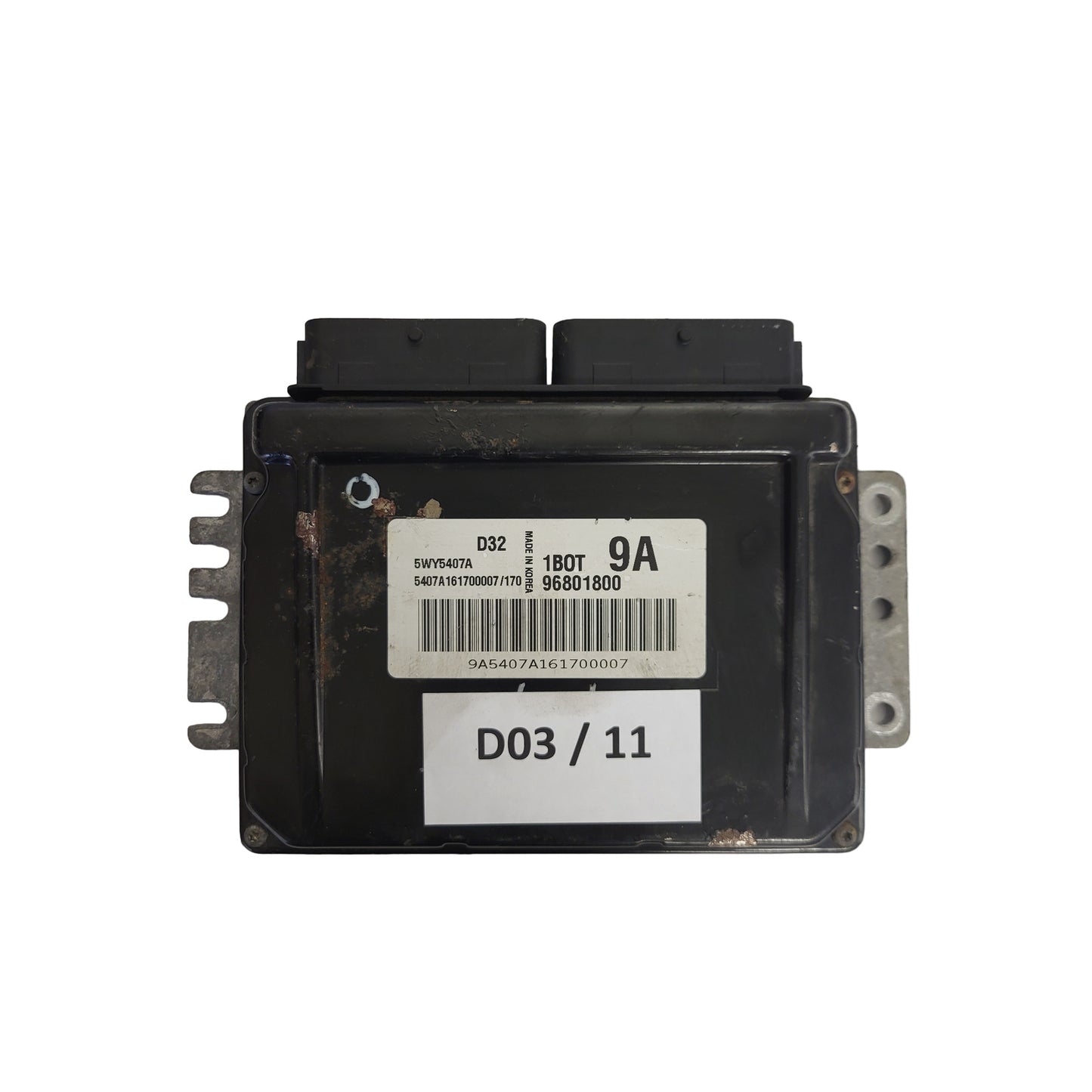 CHEVROLET MATIZ ECU / 96801800 / 5WY5407A / 1BOT / 9A / D32