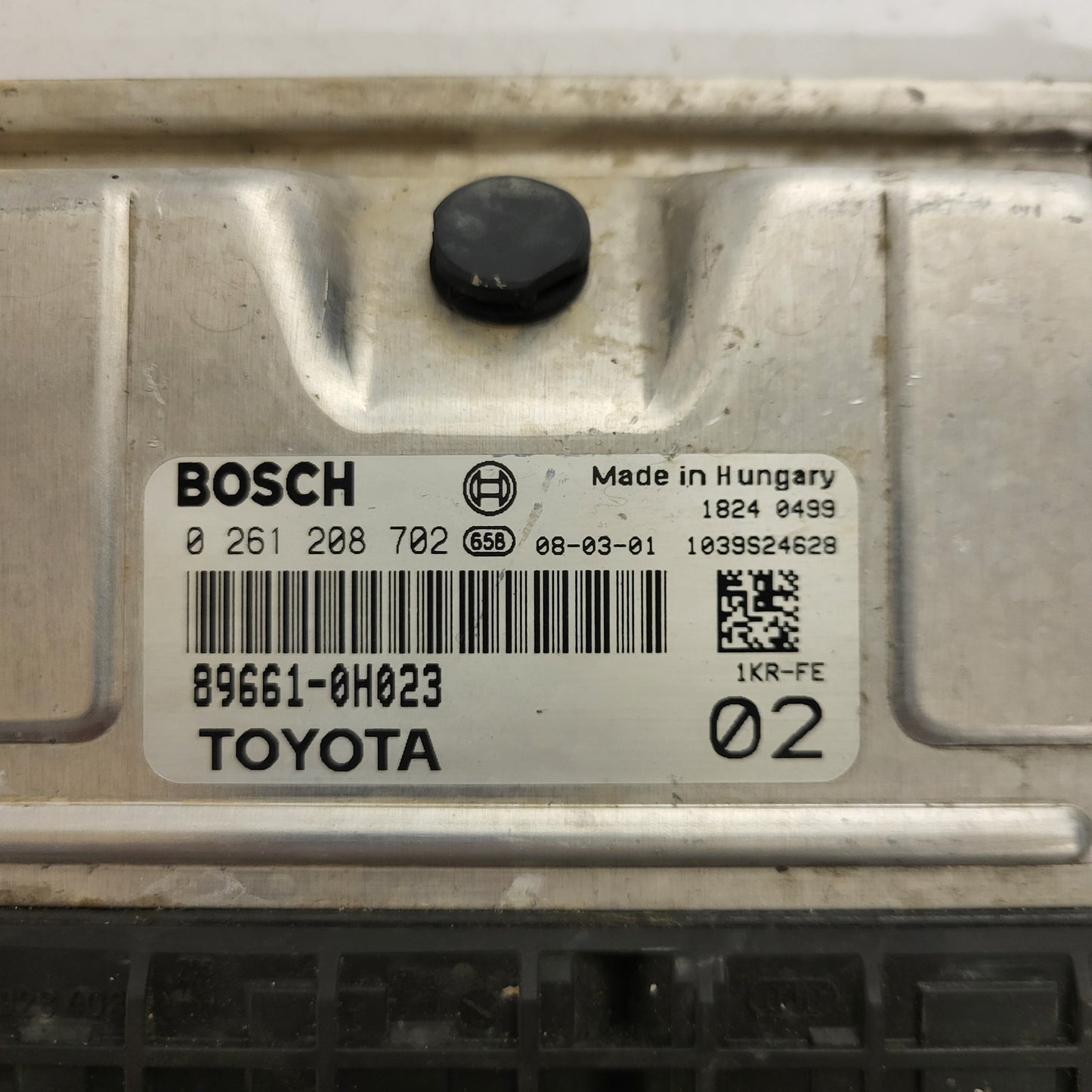 TOYOTA AYGO C1 107 ECU / 0261208702 / 89661-0H023 / BOSCH