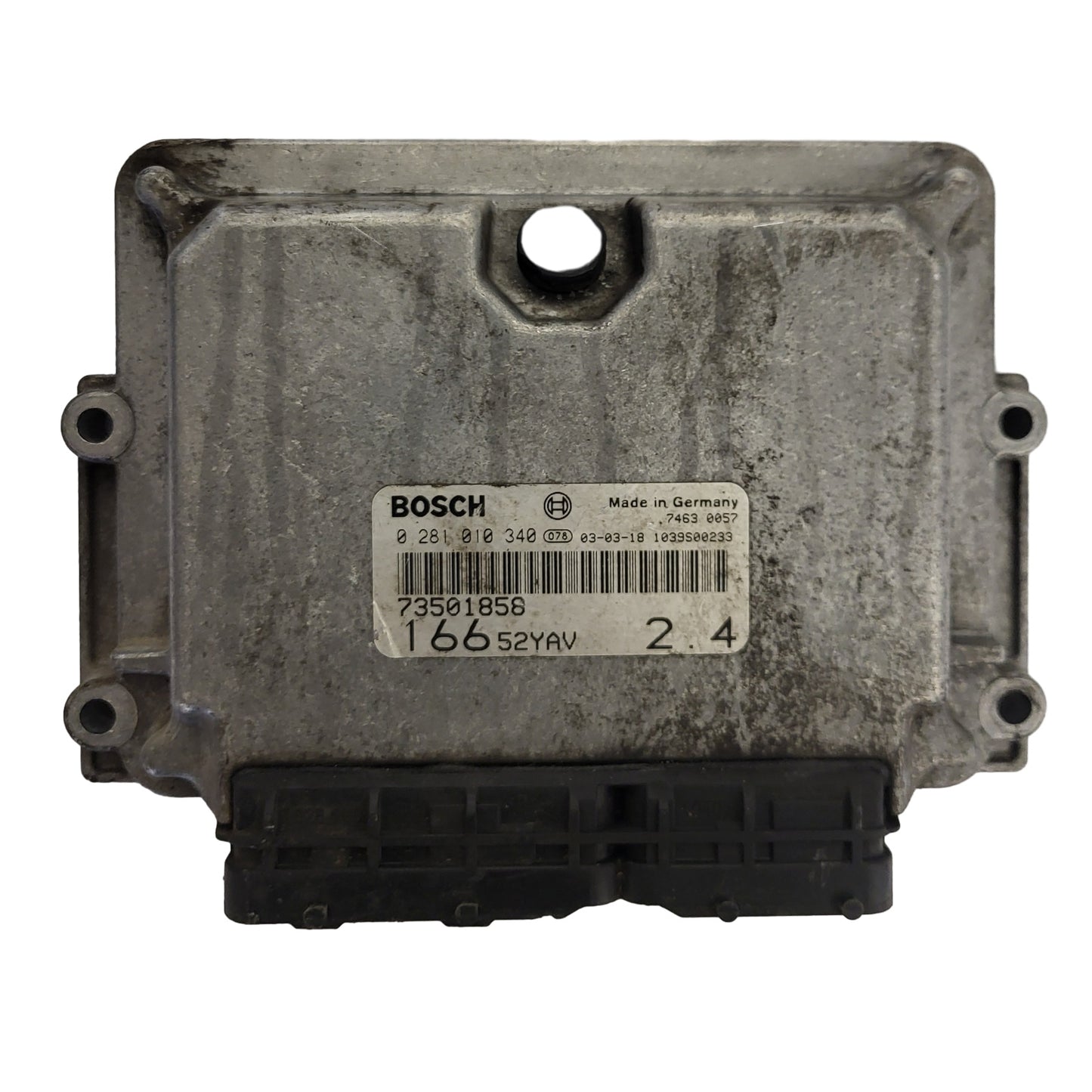 ALFA 166 2.4 JTD ECU / 0281010340 / 73501858 / BOSCH