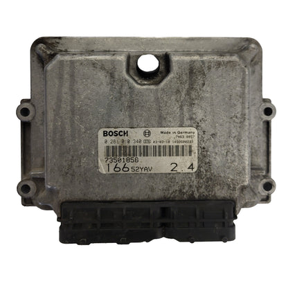 ALFA 166 2.4 JTD ECU / 0281010340 / 73501858 / BOSCH
