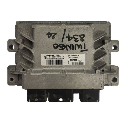 Renault Twingo ECU / S120200113A / 82007747 / 8200700695 / S120200113 / SIM 32