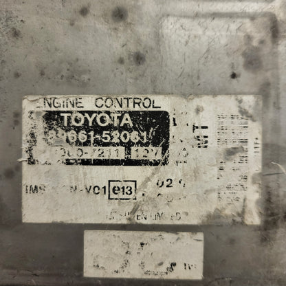 TOYOTA YARIS ECU / 89661-52061 / 211000-7211 / 1SZ-FE