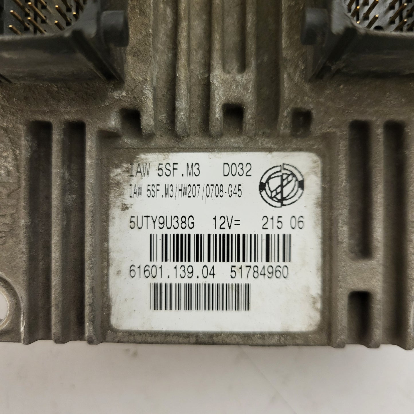 LANCIA MUSA FIAT IDEA ECU / IAW 5SF.M3 / 51784960 / HW207 / 61601.139.04