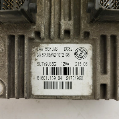 LANCIA MUSA FIAT IDEA ECU / IAW 5SF.M3 / 51784960 / HW207 / 61601.139.04