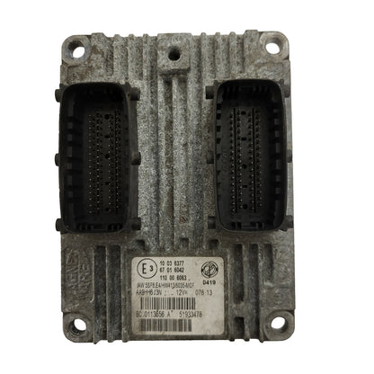 FIAT 500 ECU / IAW 5SF8.E4 / HW413 / 51933478 / BC.0113656.A / D419