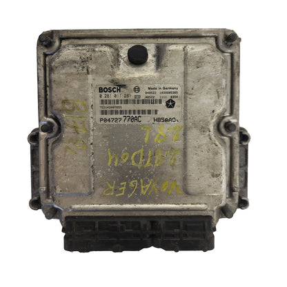CHRYSLER VOYAGER ECU / 0281011281 / P04727770AC / BOSCH
