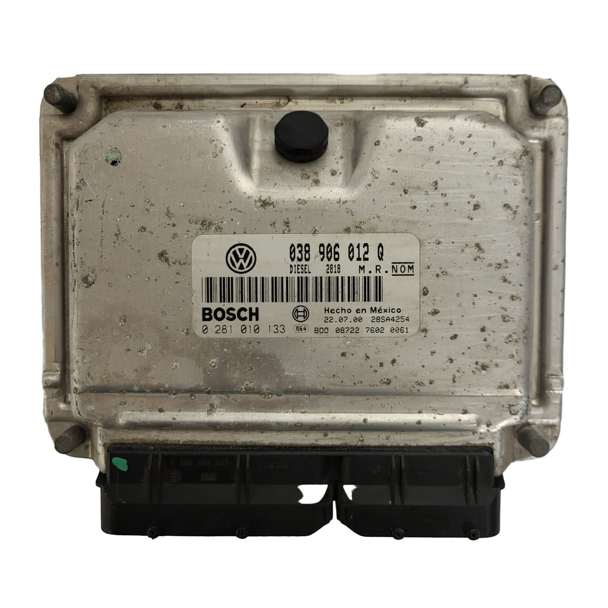 VW NEW BEETLE ECU / 038906012Q / 0281010133 / BOSCH - D04-09 - 1