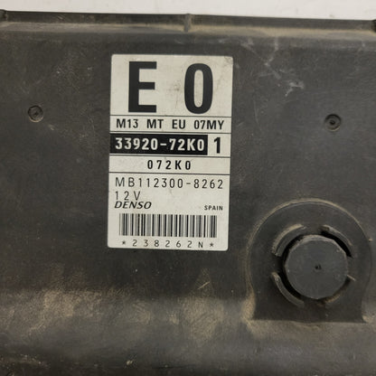 SUZUKI SWIFT ECU / MB112300-8262 / 33920-72K0 / DENSO