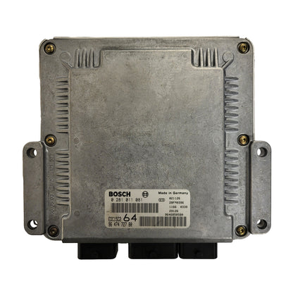 PEUGEOT 307 2.0 HDI ECU / 0281011081 / 9647472780 / EDC15C2 / BOSCH