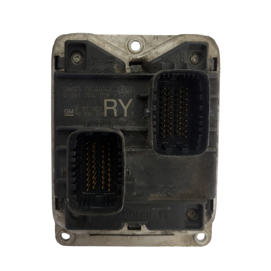 Opel Corsa 1.0 ECU / 0261204058 / 90532609 / RY / BOSCH