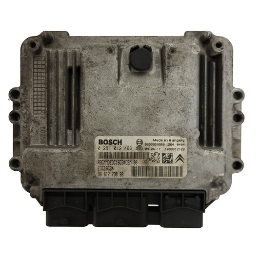 CITROEN XSARA PICASSO 1.6 HDI ECU / 0281012466 / 9661773880 / 9653958980 / BOSCH