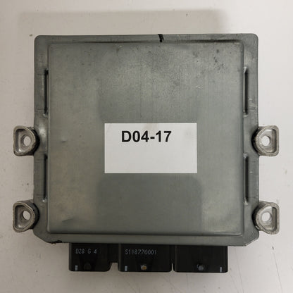 PEUGEOT 307 ECU / 5WS40029O-T / SID803 / SW 9656171080 / HW 9655041480 / SIEMENS SID 803