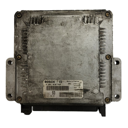 PEUGEOT CITROEN ECU / 0281010750 / 9643525080 / EDC15C2 / BOSCH