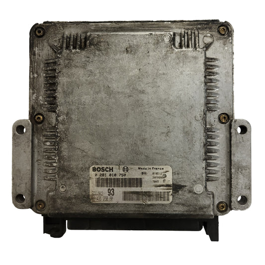 PEUGEOT CITROEN ECU / 0281010750 / 9643525080 / EDC15C2 / BOSCH