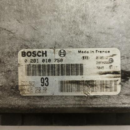 PEUGEOT CITROEN ECU / 0281010750 / 9643525080 / EDC15C2 / BOSCH