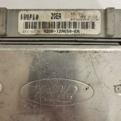 FORD SIERRA ECU / 92GB-12A650-EA / EFI-SD230 / EEC-IV / 2GEA