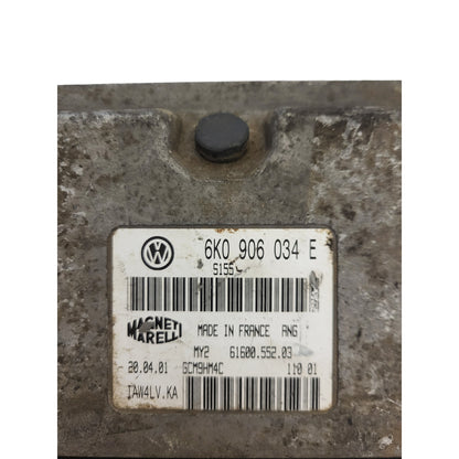 VW POLO ECU / 6K0906034E / IAW4LV.KA / IAW 4LV.KA / 61600.552.03