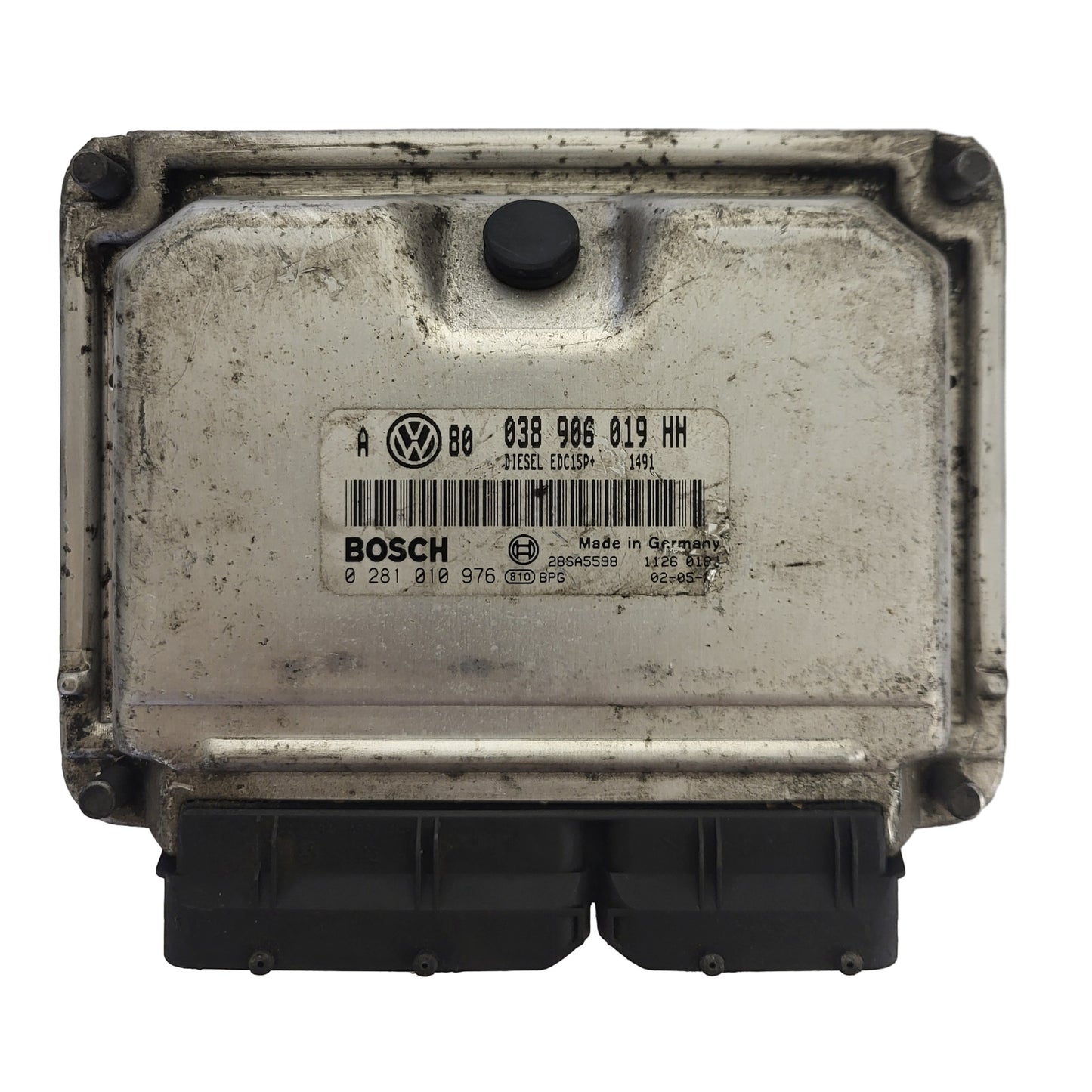 VW GOLF ECU / 038906019HH / 0281010976 / EDC15P+ / BOSCH